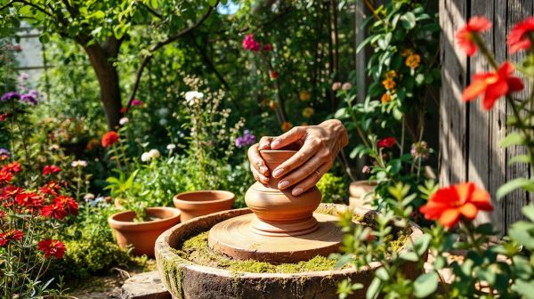 Découvrez la magie de la poterie à Strasbourg au jardin créatif